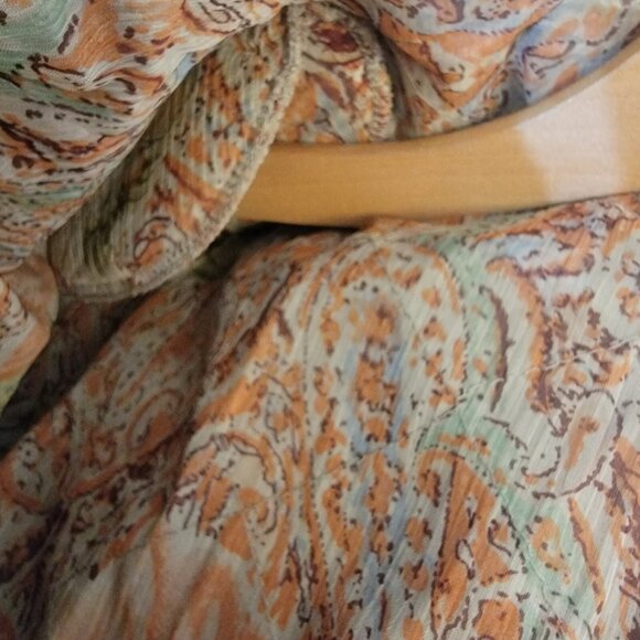 Vintage Flashback Couture Jacket Wool Blend Boho Blazer Patchwork‎ Fringe Sz M - Picture 8 of 12